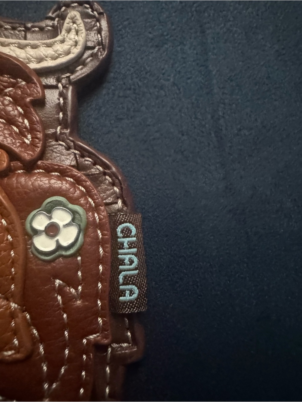 Chala Highland Cow Leather Coin Purse - Picture 2 of 4